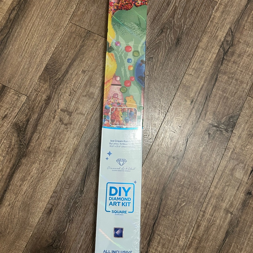 DIY Diamond Art Kit - Colorful Ice Cream Design